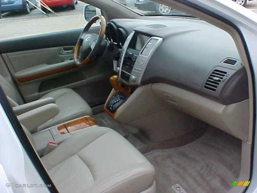 2004 RX 330 AWD - Crystal White Pearl / Ivory photo #13