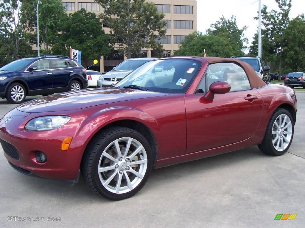 2006 MX-5 Miata Grand Touring Roadster - Copper Red Mica / Tan photo #1