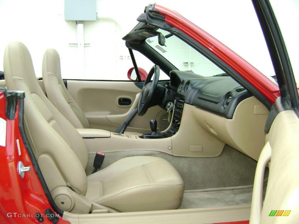 1999 MX-5 Miata Roadster - Classic Red / Tan photo #10