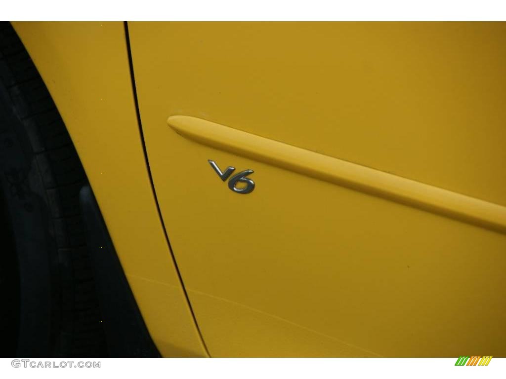 2003 MAZDA6 s Sedan - Speed Yellow / Gray photo #8
