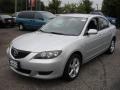 2004 Sunlight Silver Mica Mazda MAZDA3 i Sedan  photo #1