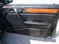 Black 1993 Mercedes-Benz E Class 300 E Sedan Door Panel