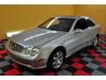 Brilliant Silver Metallic - CLK 320 Coupe Photo No. 3