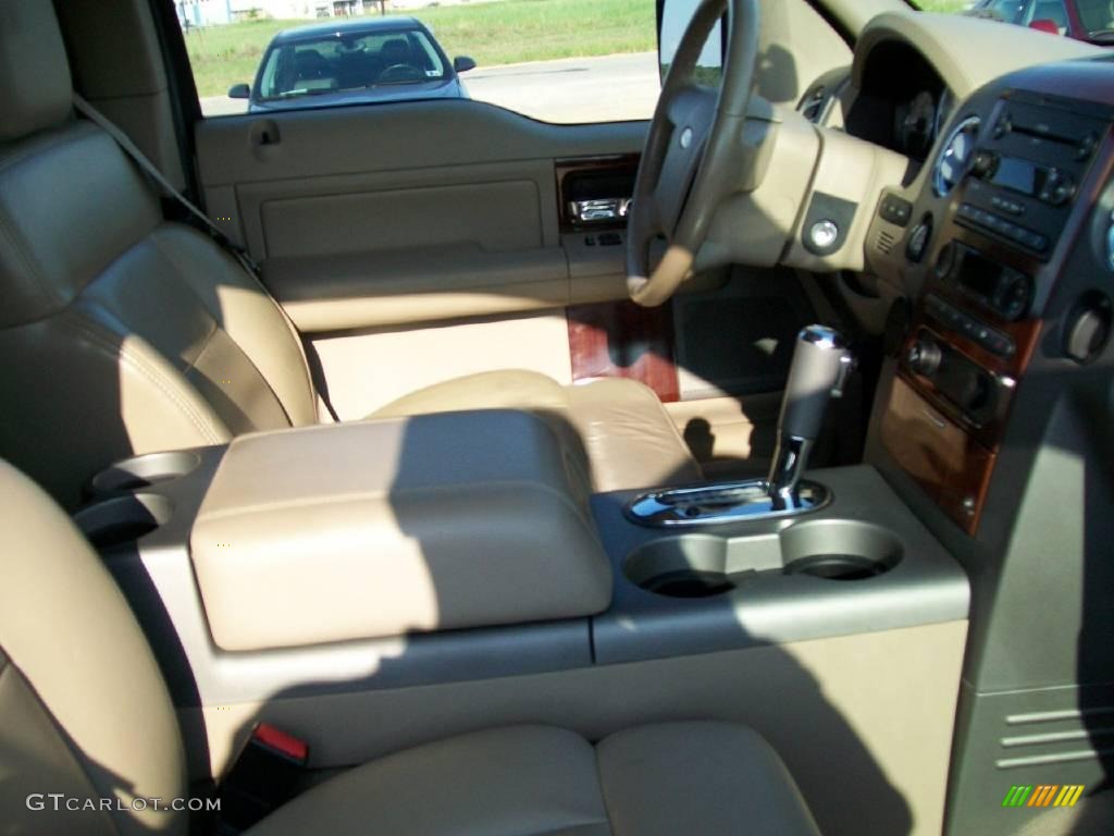 2006 F150 Lariat SuperCab 4x4 - Black / Tan photo #7