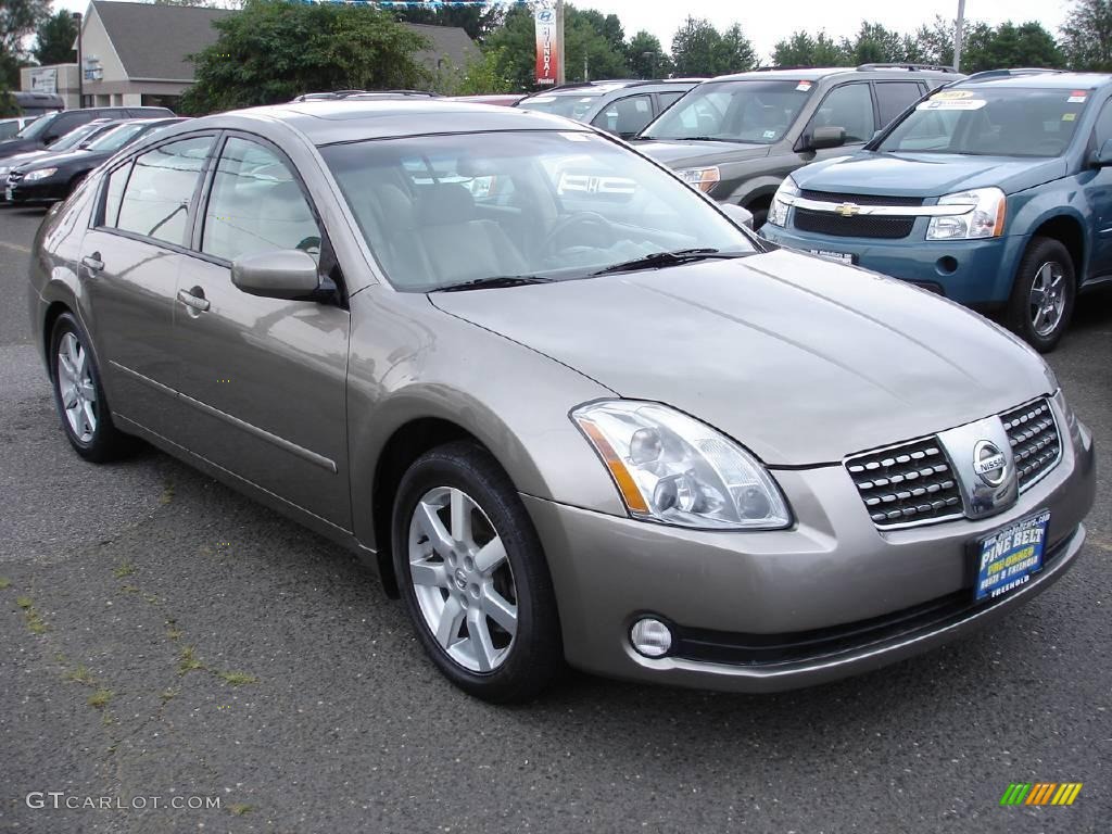 2006 Maxima 3.5 SL - Spirited Bronze Pearl / Cafe Latte photo #2