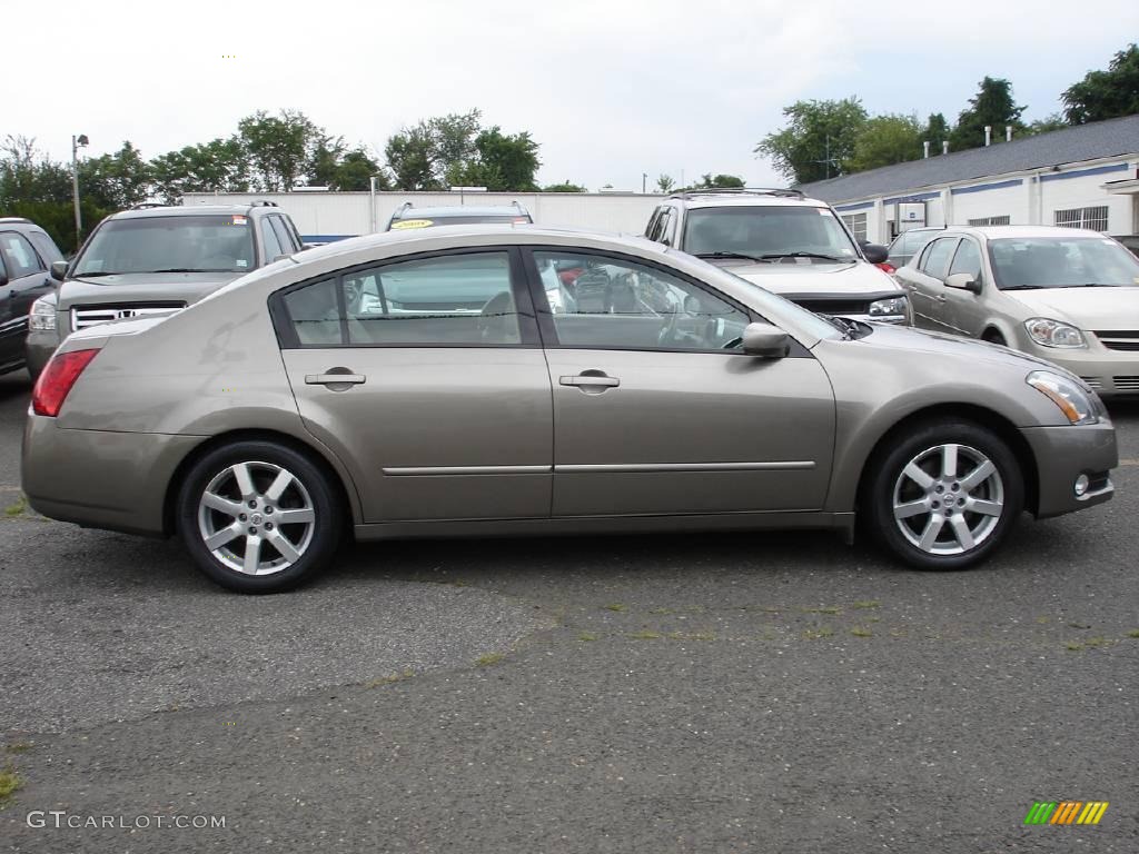 2006 Maxima 3.5 SL - Spirited Bronze Pearl / Cafe Latte photo #3