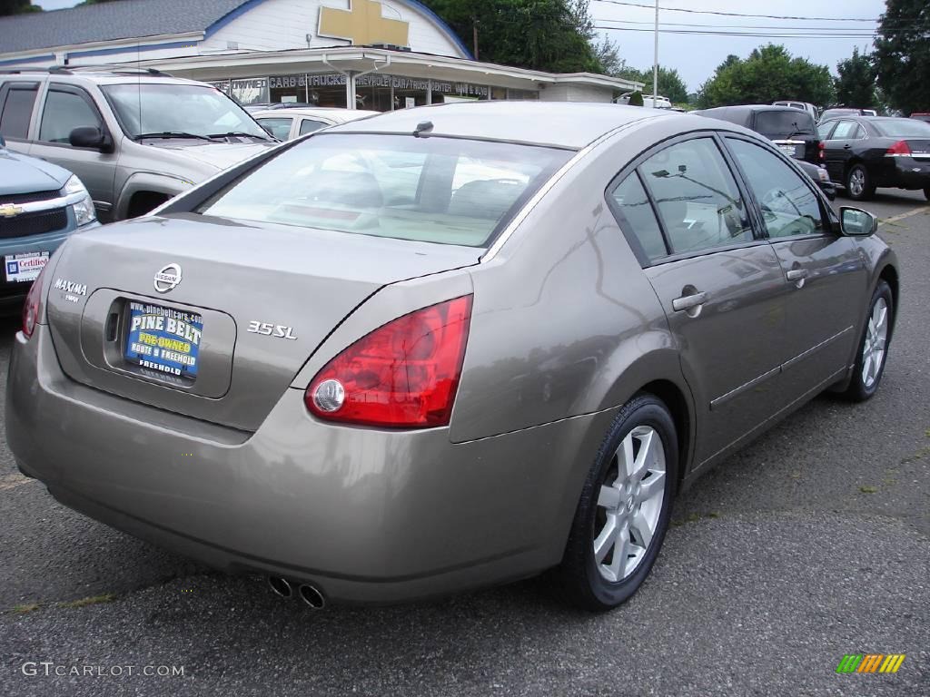 2006 Maxima 3.5 SL - Spirited Bronze Pearl / Cafe Latte photo #4