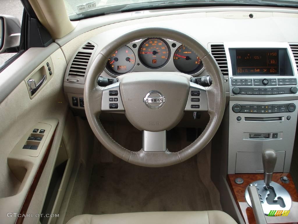 2006 Maxima 3.5 SL - Spirited Bronze Pearl / Cafe Latte photo #11