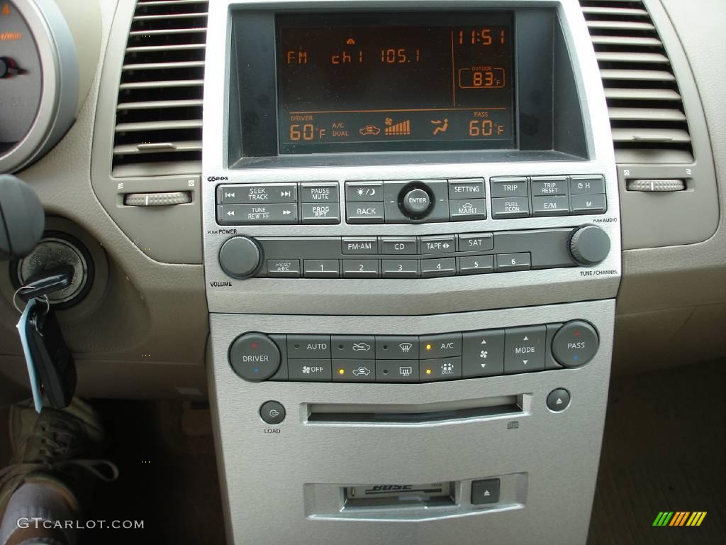 2006 Maxima 3.5 SL - Spirited Bronze Pearl / Cafe Latte photo #15