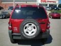 2007 Inferno Red Crystal Pearl Jeep Liberty Sport 4x4  photo #9