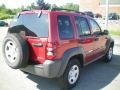 2007 Inferno Red Crystal Pearl Jeep Liberty Sport 4x4  photo #10