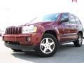 2007 Red Rock Crystal Pearl Jeep Grand Cherokee Laredo 4x4  photo #5
