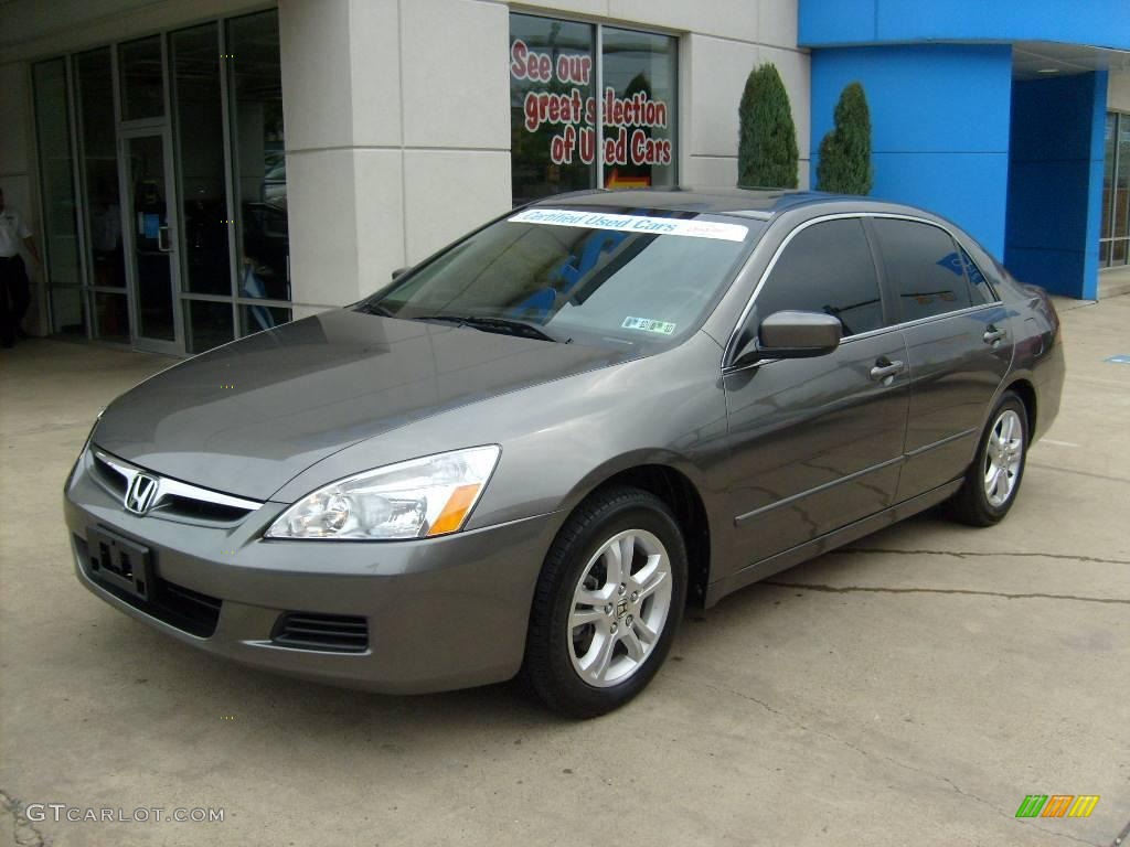 2006 Accord EX Sedan - Carbon Bronze Pearl / Black photo #8