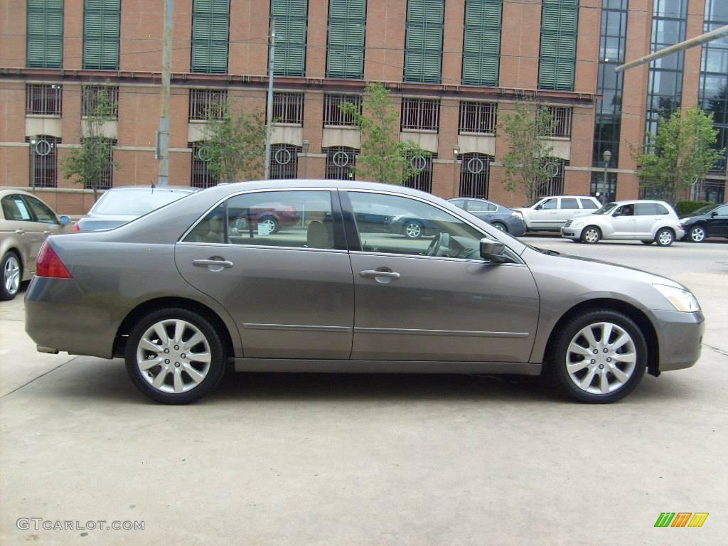 2006 Accord EX-L V6 Sedan - Carbon Bronze Pearl / Ivory photo #5