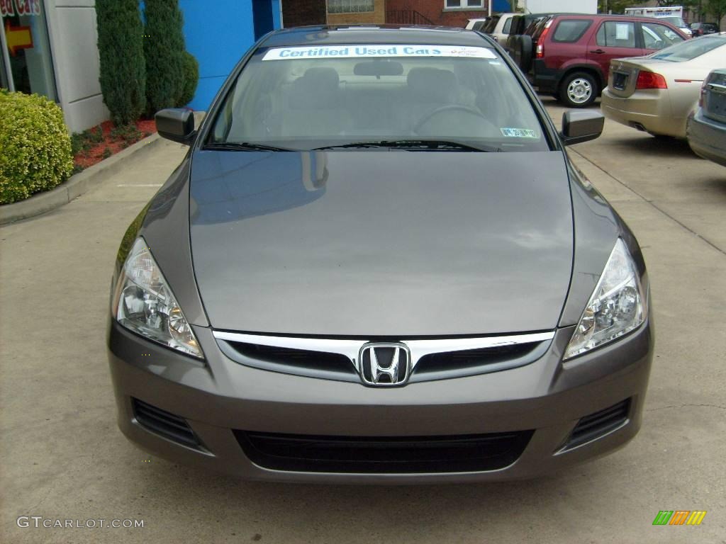 2006 Accord EX-L V6 Sedan - Carbon Bronze Pearl / Ivory photo #7
