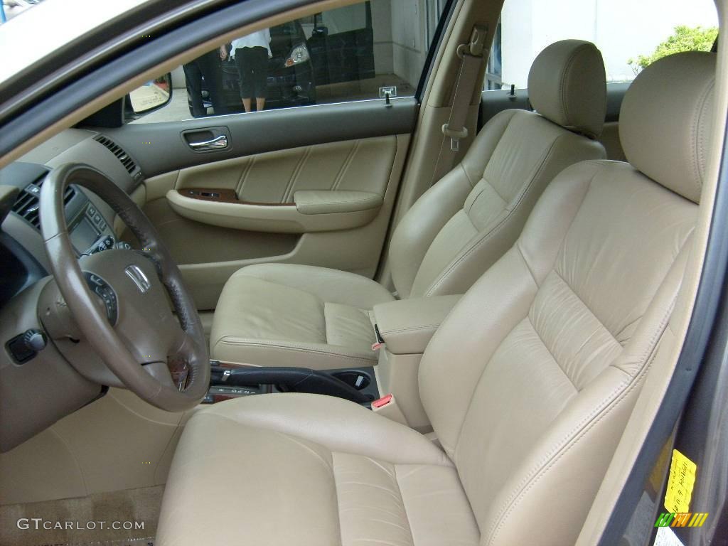 2006 Accord EX-L V6 Sedan - Carbon Bronze Pearl / Ivory photo #10