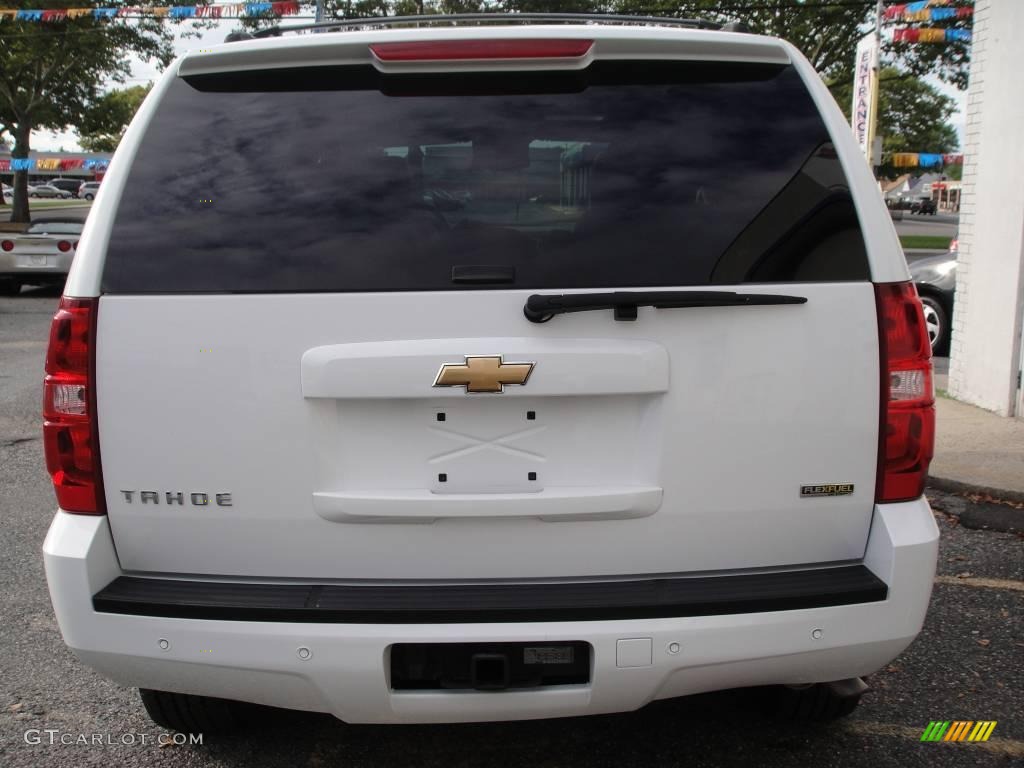 2007 Tahoe LT 4x4 - Summit White / Dark Titanium/Light Titanium photo #5