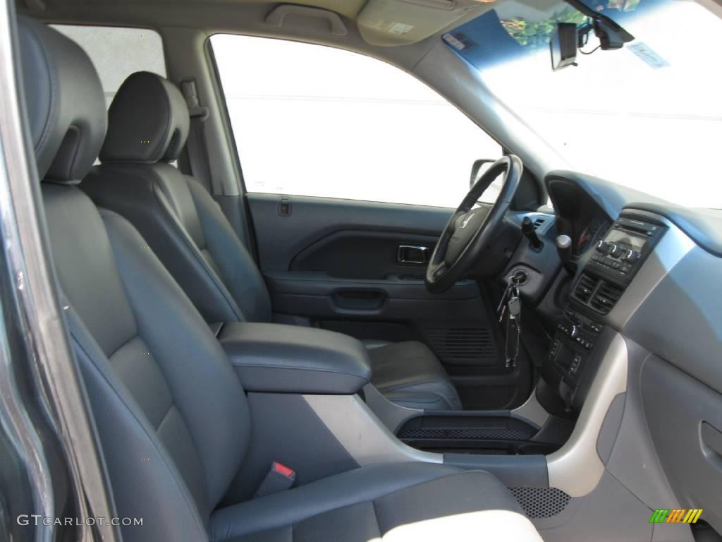 2006 Pilot EX-L 4WD - Sage Brush Pearl / Gray photo #7