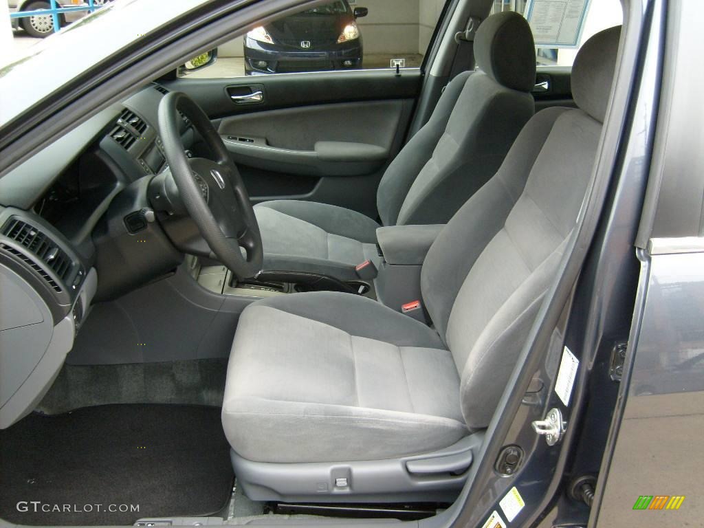 2007 Accord EX Sedan - Graphite Pearl / Gray photo #10