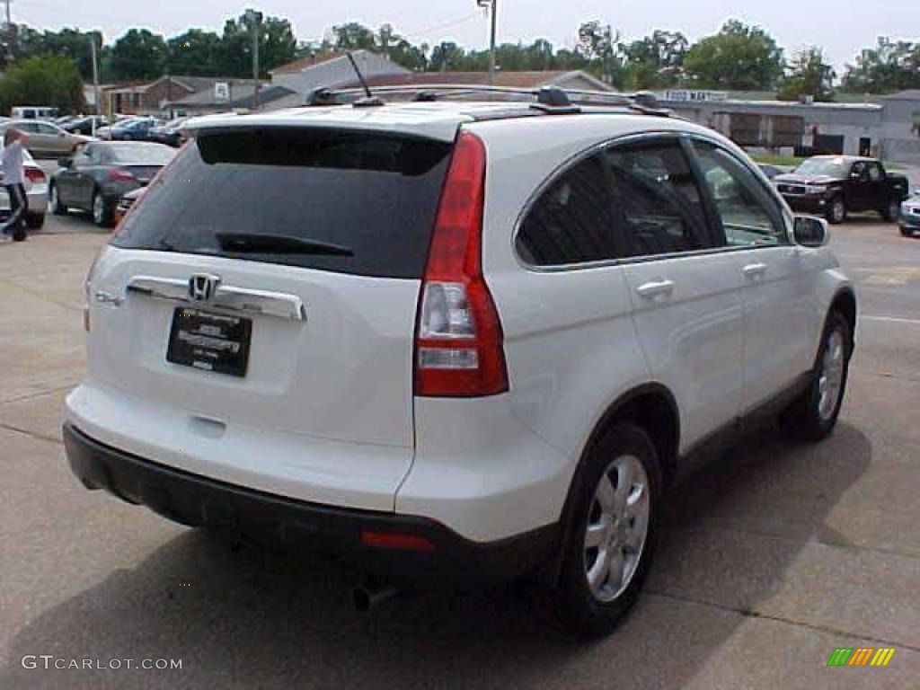 2007 CR-V EX-L 4WD - Taffeta White / Gray photo #10