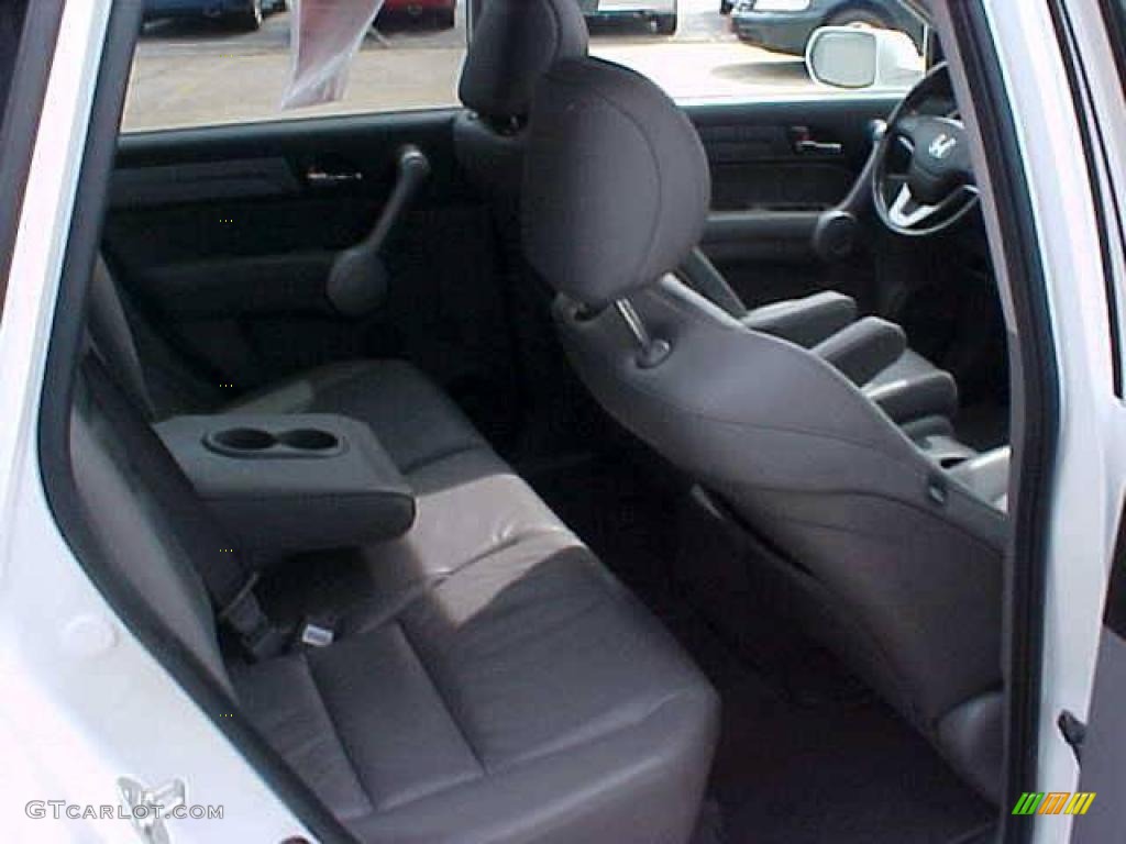 2007 CR-V EX-L 4WD - Taffeta White / Gray photo #12
