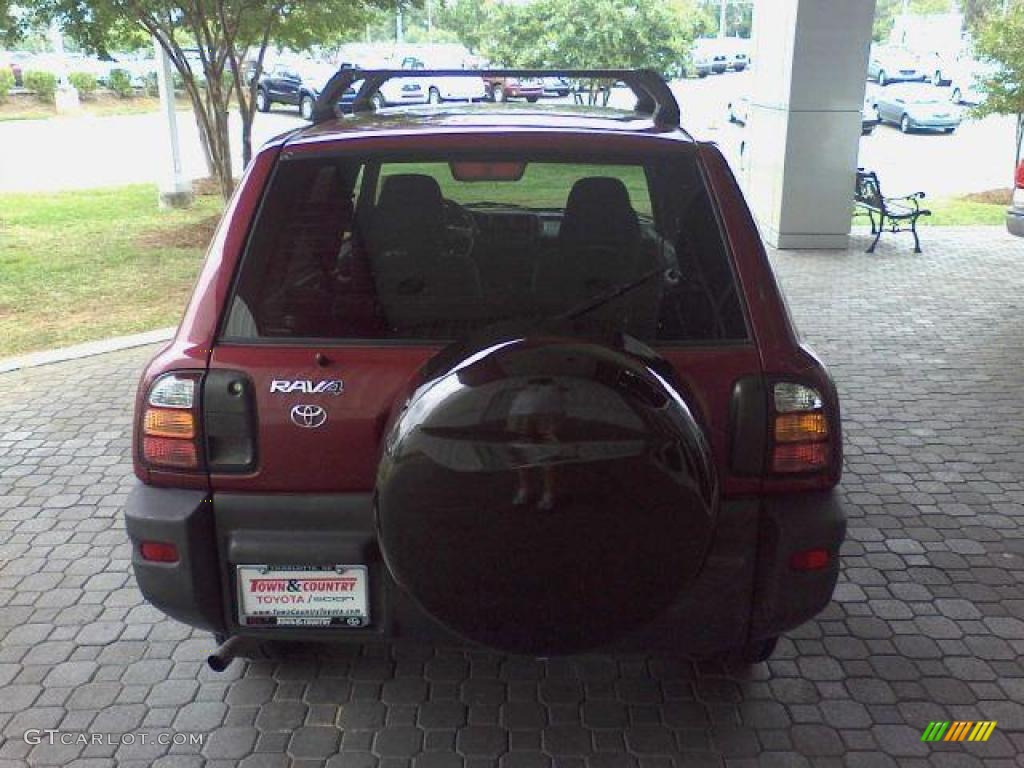 1999 RAV4  - Dark Red Pearl / Gray photo #5