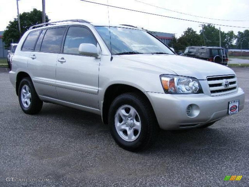 2006 Highlander 4WD - Millenium Silver Metallic / Ash Gray photo #1