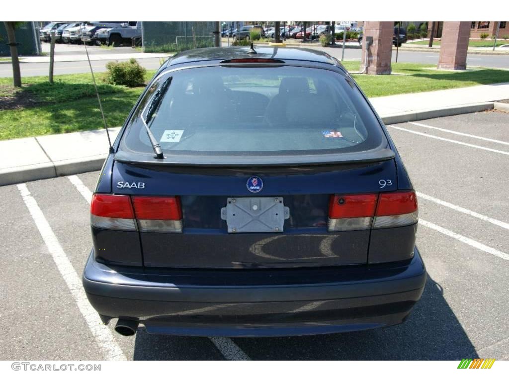 2002 9-3 SE Sedan - Midnight Blue Metallic / Sand Beige photo #5