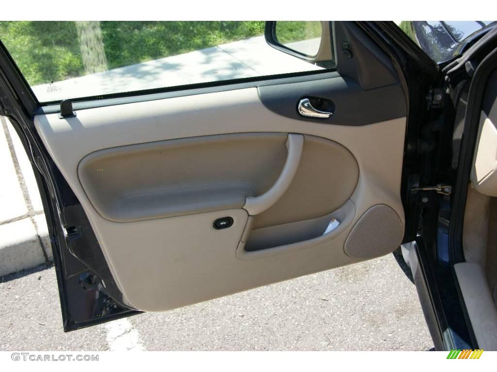 2002 9-3 SE Sedan - Midnight Blue Metallic / Sand Beige photo #10