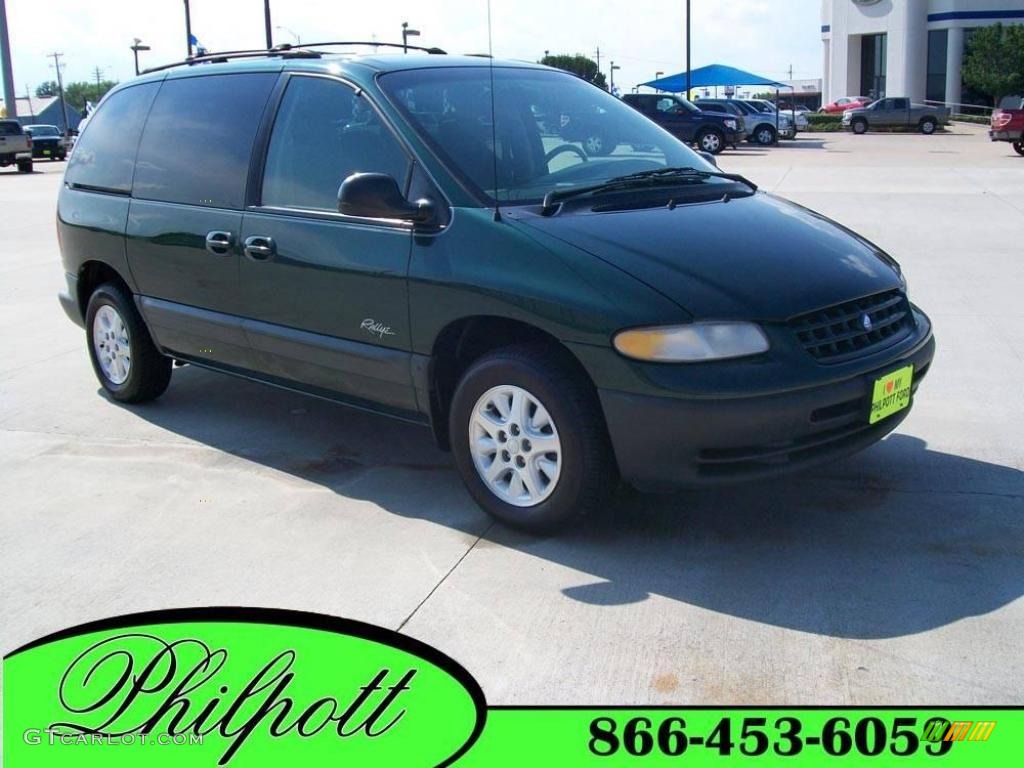 1997 Voyager Rallye - Forest Green Pearl / Gray photo #1