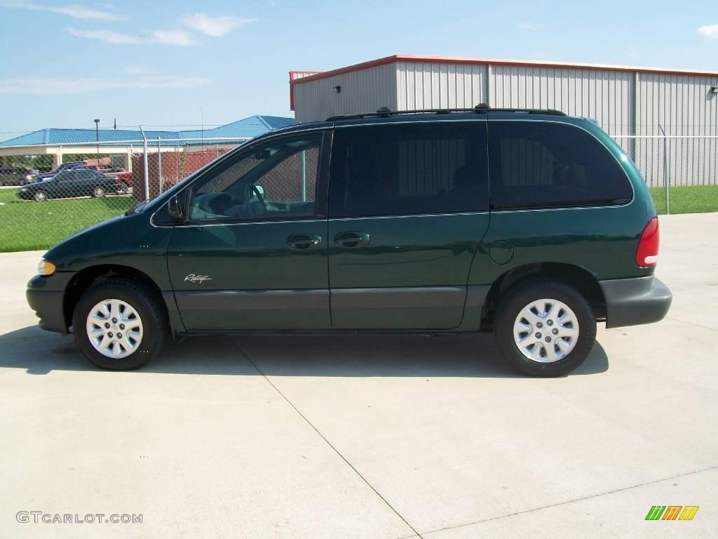 1997 Voyager Rallye - Forest Green Pearl / Gray photo #6