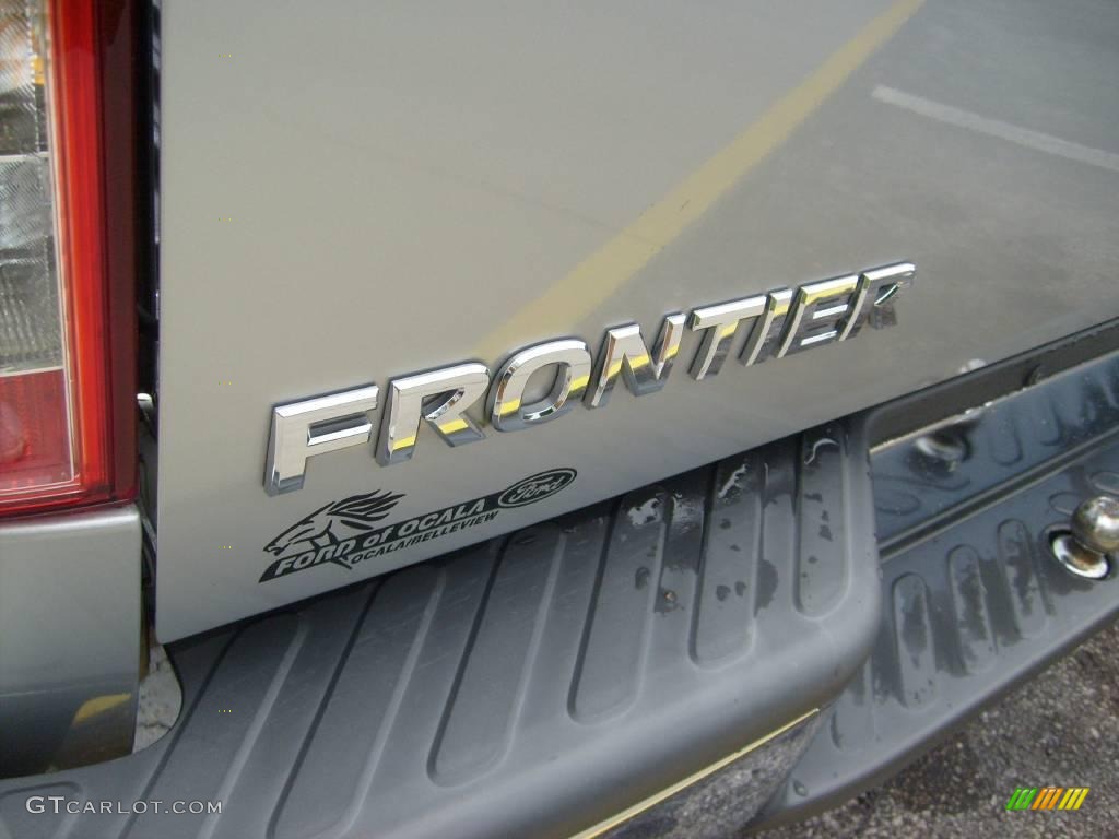 2007 Frontier XE King Cab - Radiant Silver / Steel photo #10