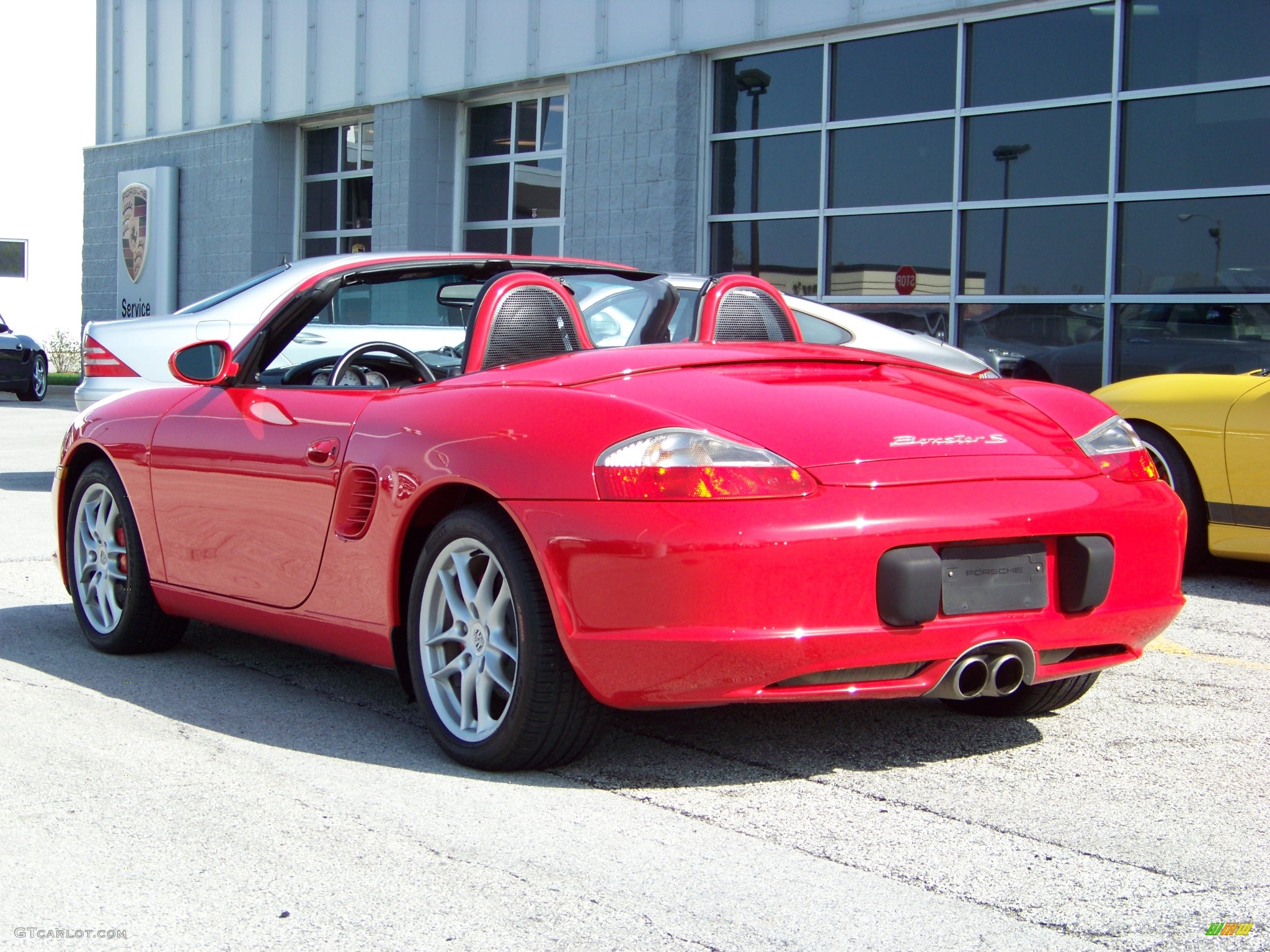 2003 Boxster S - Guards Red / Black photo #6