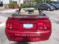 Redfire Metallic - Mustang V6 Convertible Photo No. 8