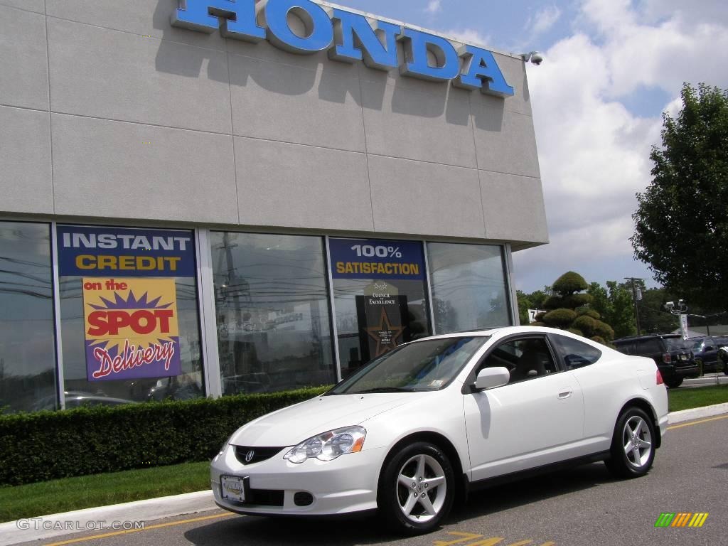 2002 RSX Sports Coupe - Taffeta White / Titanium photo #1