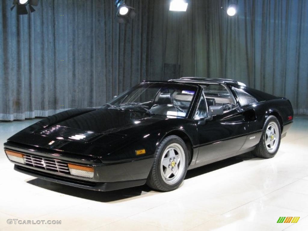 Black 1989 Ferrari 328 GTS Exterior Photo #16139460