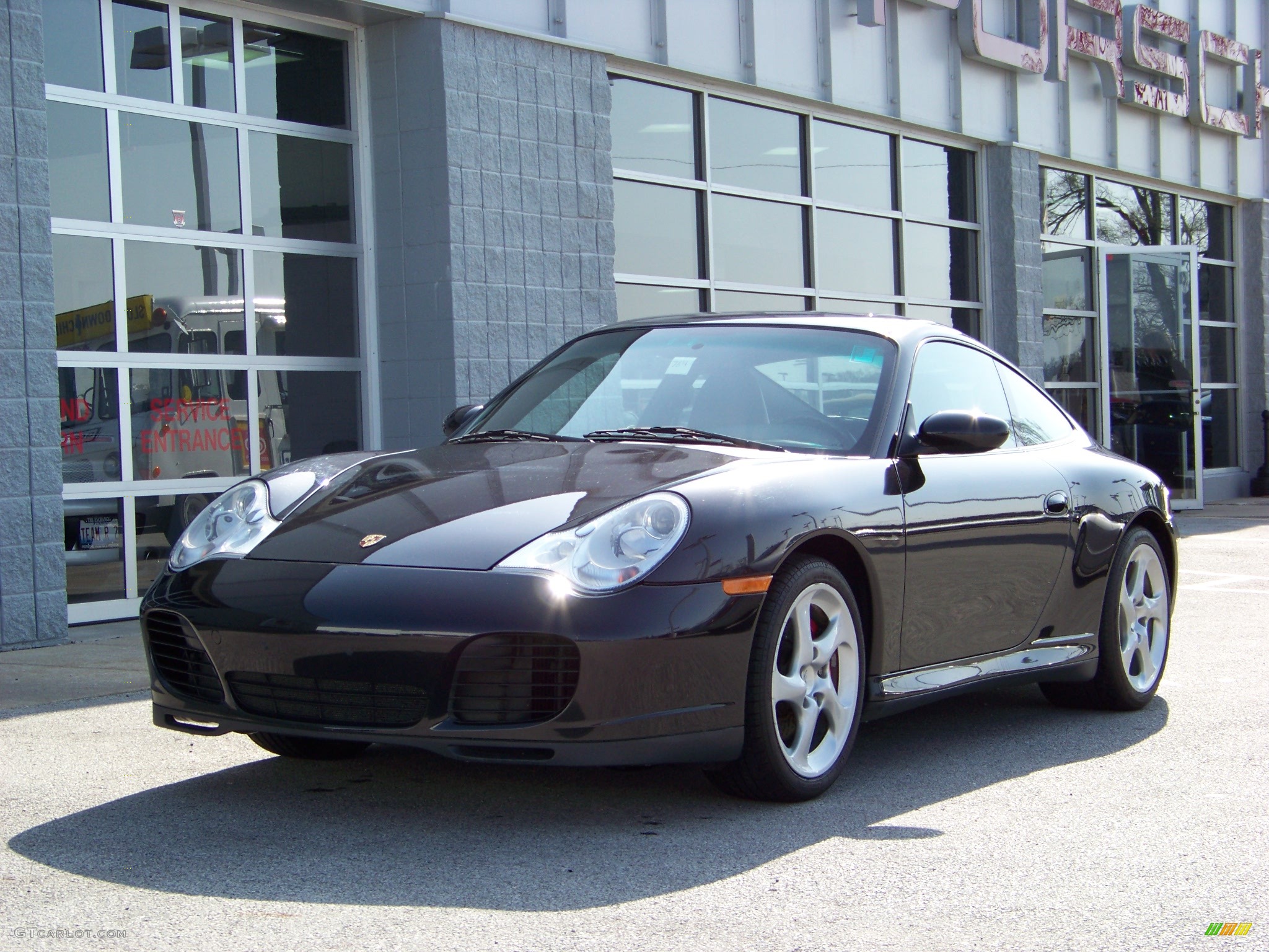 2003 911 Carrera 4S Coupe - Black / Black photo #1