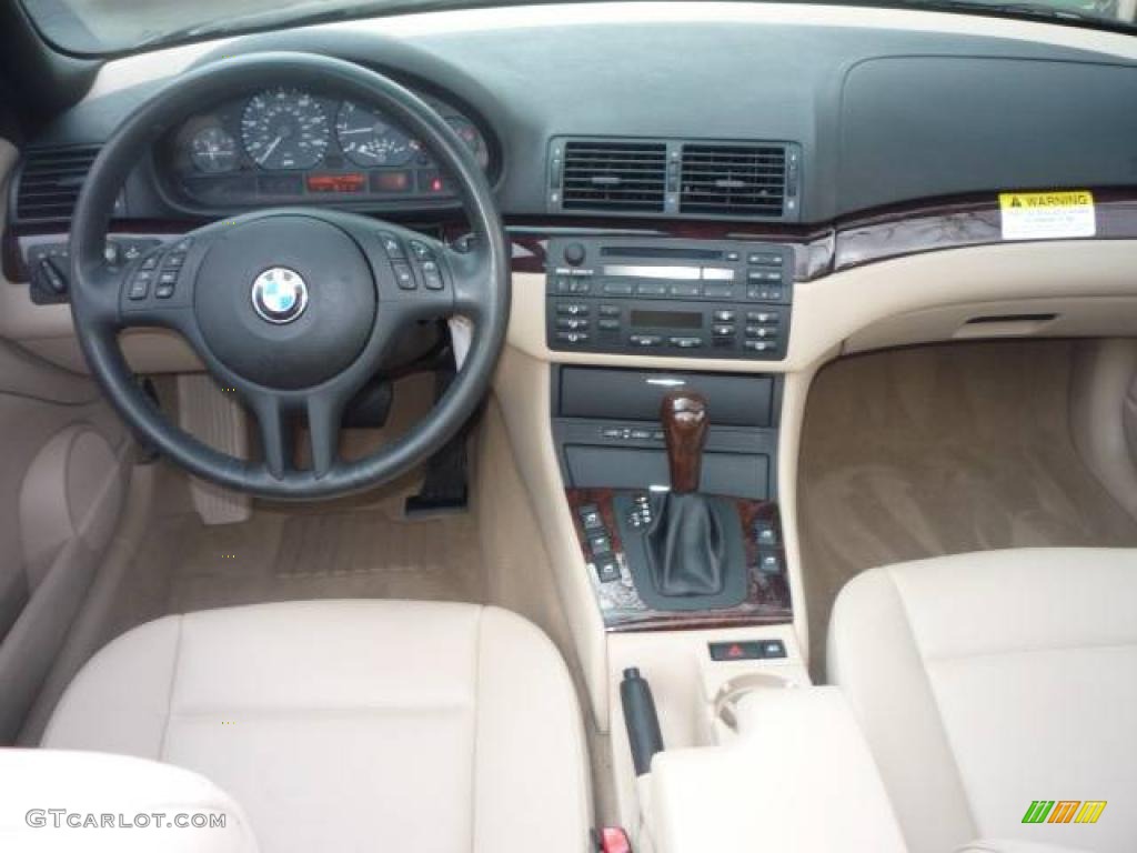 2005 3 Series 325i Convertible - Jet Black / Sand photo #9