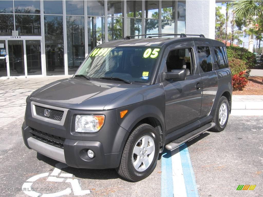 2005 Element EX - Magnesium Metallic / Black/Gray photo #4