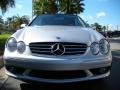 2005 Diamond Silver Metallic Mercedes-Benz CLK 500 Cabriolet  photo #3