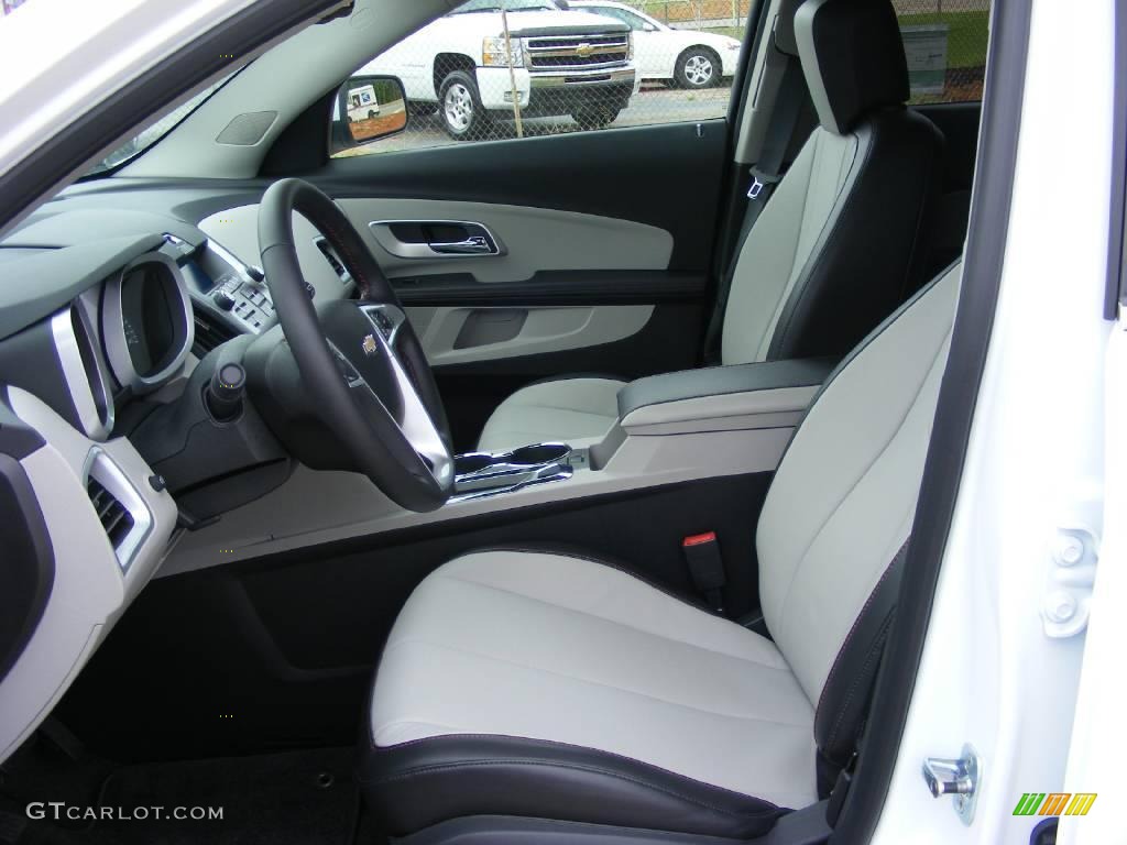 2010 Equinox LT - Summit White / Jet Black/Light Titanium photo #11