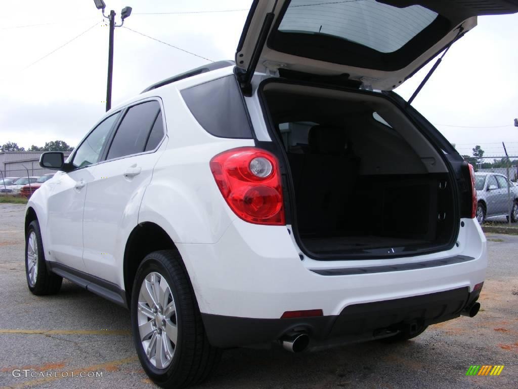 2010 Equinox LT - Summit White / Jet Black/Light Titanium photo #13