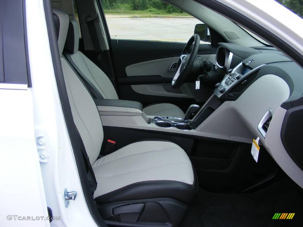 2010 Equinox LT - Summit White / Jet Black/Light Titanium photo #15