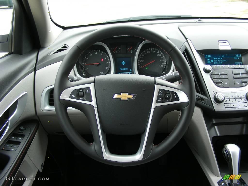 2010 Equinox LT - Summit White / Jet Black/Light Titanium photo #17