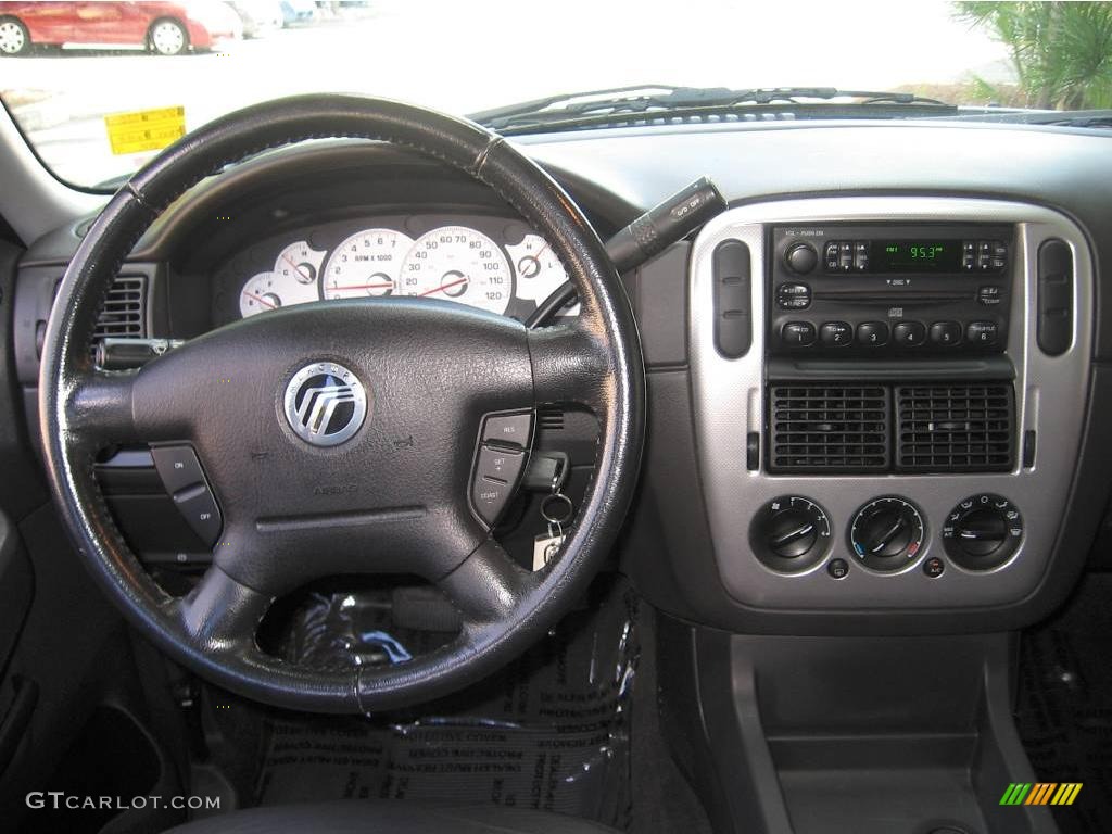 2004 Mountaineer Convenience AWD - Oxford White / Midnight Grey photo #12