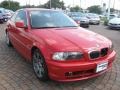 2003 Electric Red BMW 3 Series 325i Coupe  photo #13