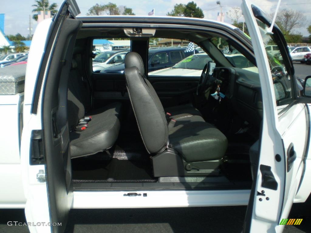 2005 Sierra 1500 Extended Cab - Summit White / Pewter photo #23