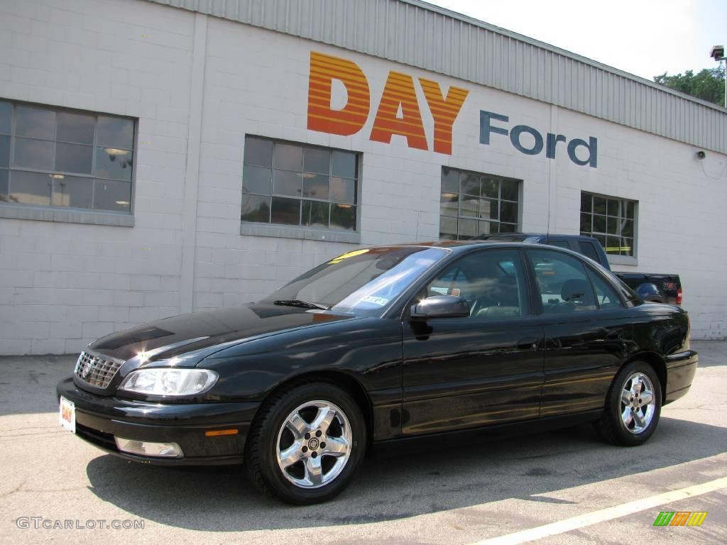 2001 Catera Sedan - Ebony Black / Charcoal photo #1