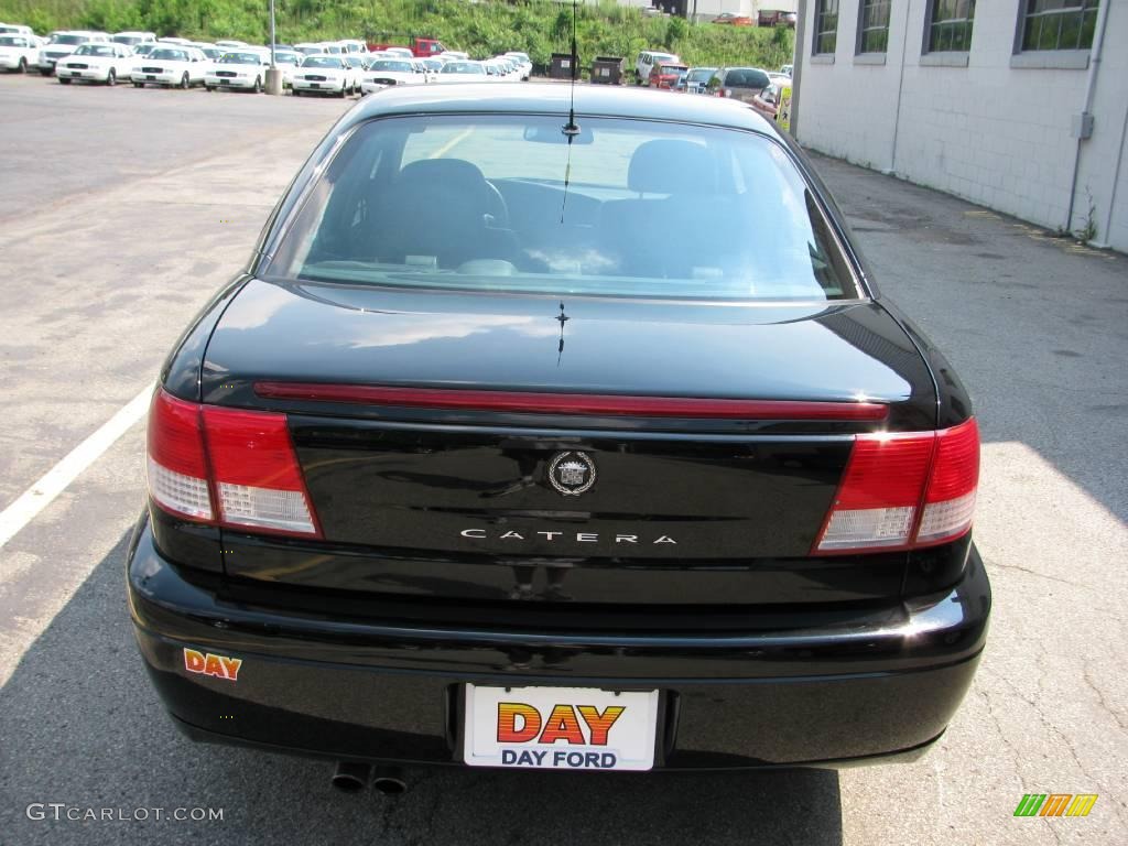 2001 Catera Sedan - Ebony Black / Charcoal photo #7