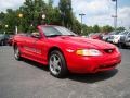 1994 Rio Red Ford Mustang Indianapolis 500 Pace Car Cobra Convertible  photo #1